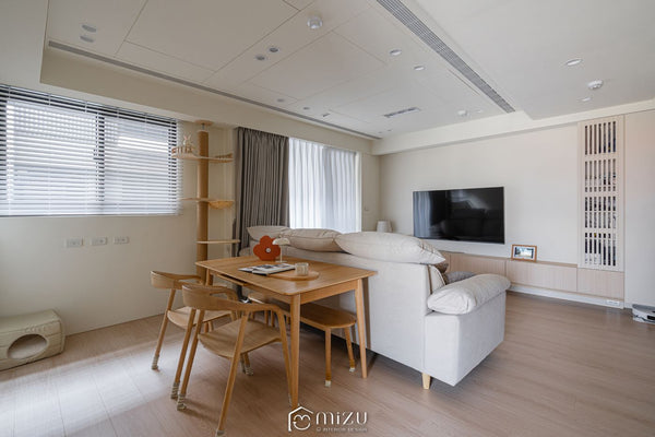 客餐廳實景 | GL6103 特羅橡木 木地板 | 明峻地板