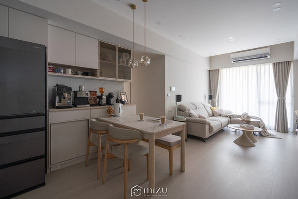 公領域全景照 | GP7109 萊博淺橡 木地板 | 明峻地板