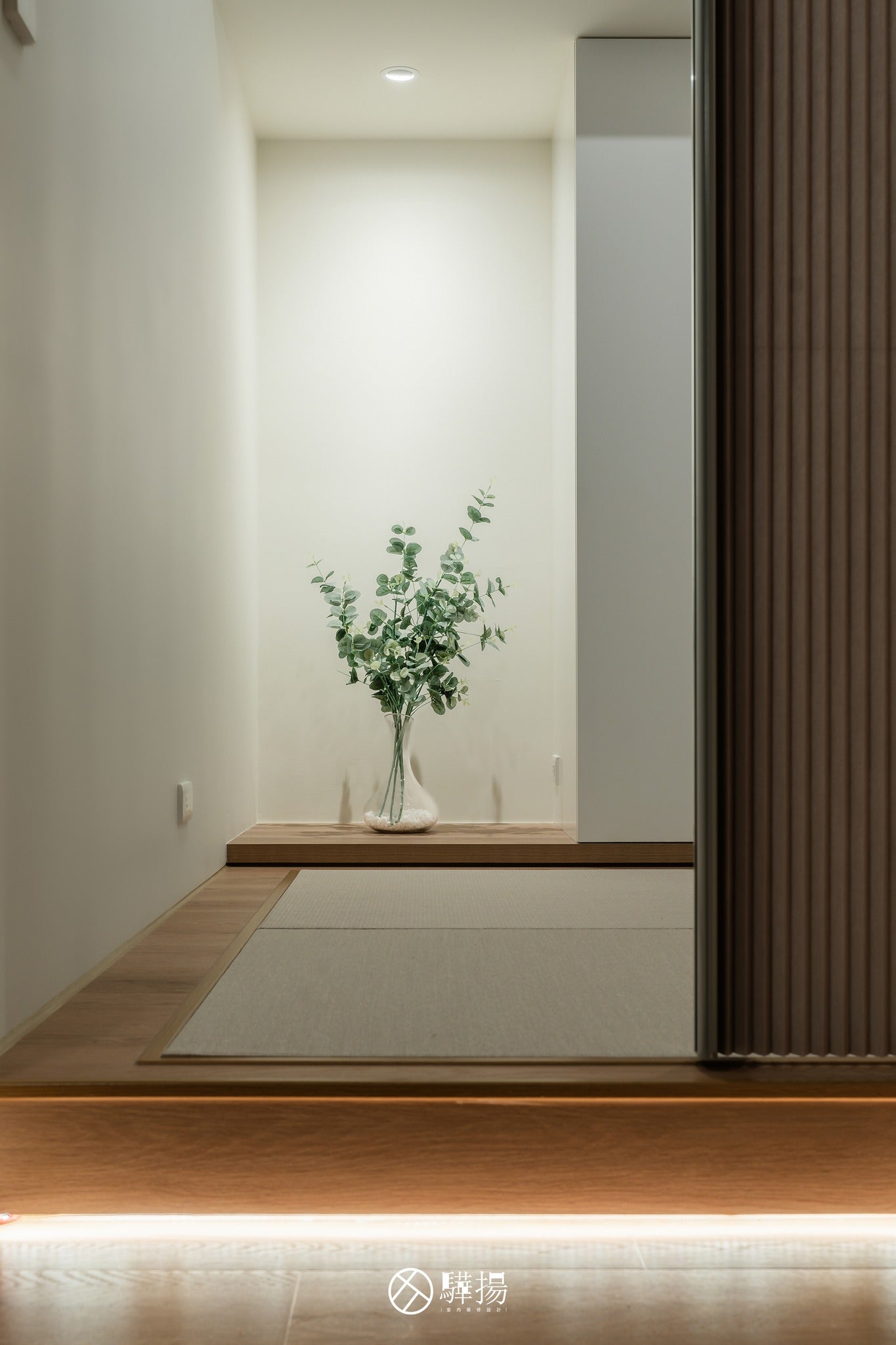 架高區域搭配綠意植栽 | GP7105 坎德斯橡木 木地板 | 明峻地板